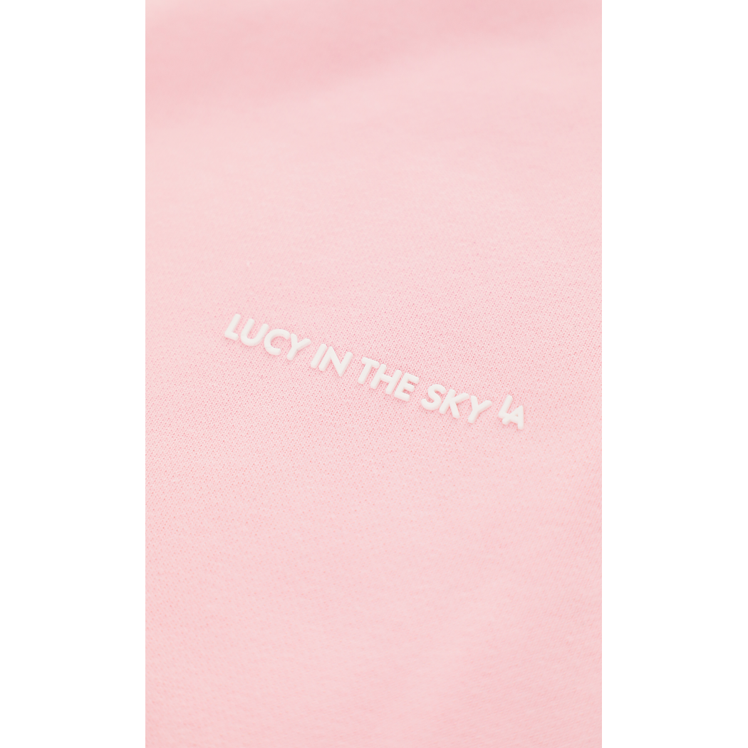 Lucy In The Sky – Engroshandel Kjole - Dame – Oversized Lucy hættetrøje i pink1