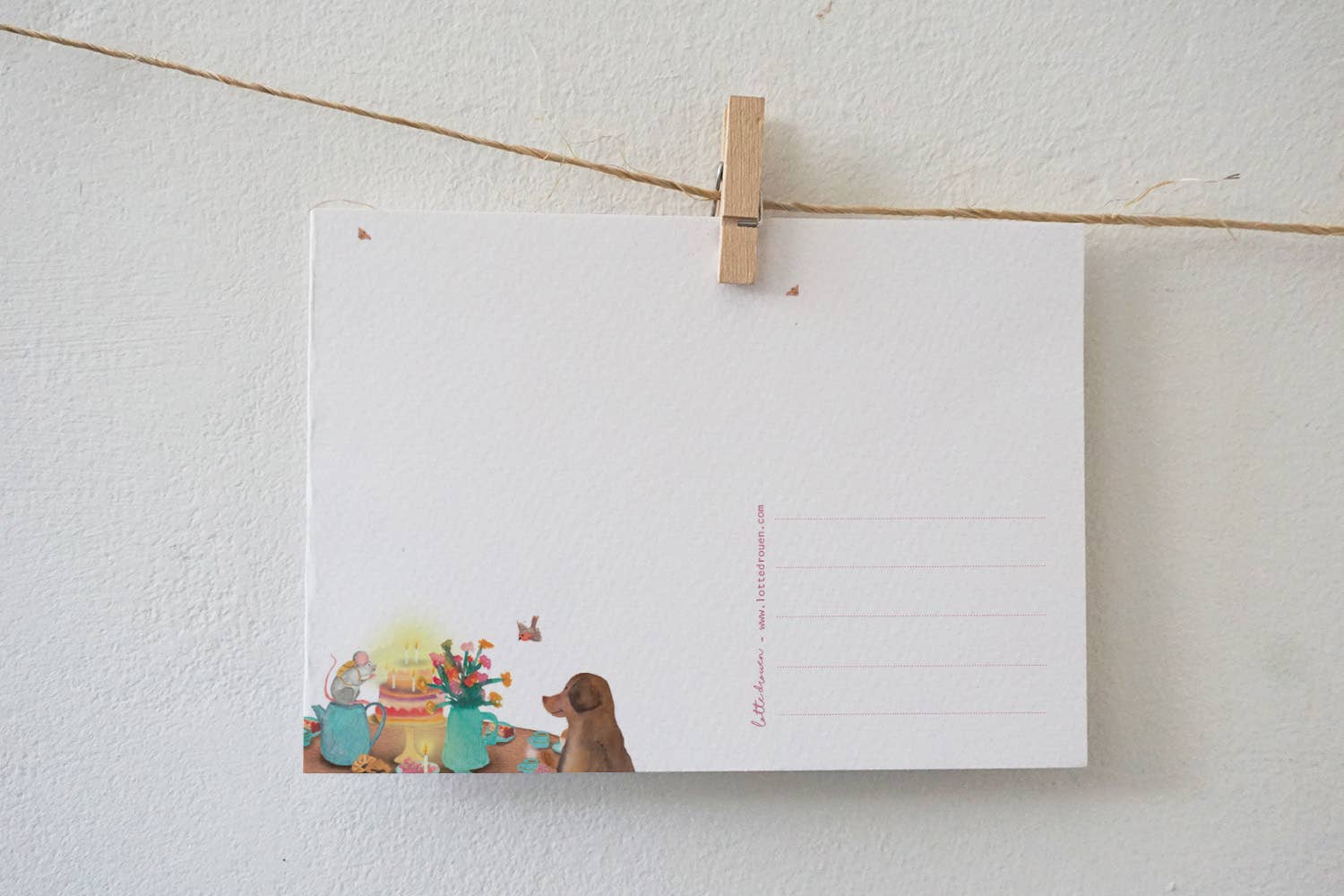 Lotte Drouen - Wholesale Verjaardagskaartje - Kaart Samen feest vieren1