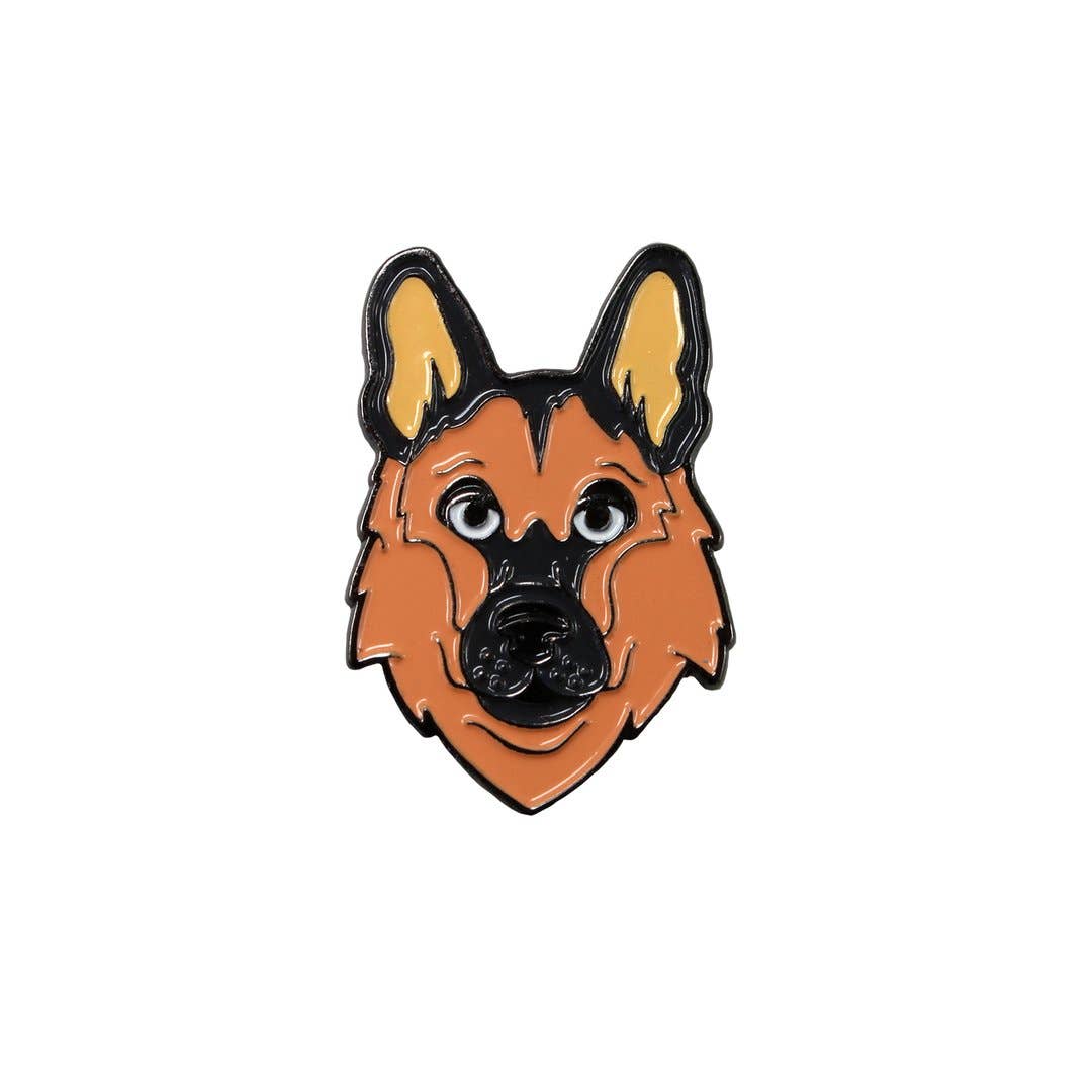 3 x 4 cm Pin Hund Schäferhund 