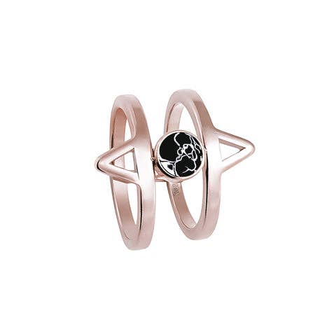 Driehoek stenen roos ring voor wholesale door LOWLITA & U