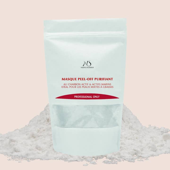 Nadine Salembier – Máscara facial por atacado – Máscara Purificante Peel-Off - Com carvão ativado0