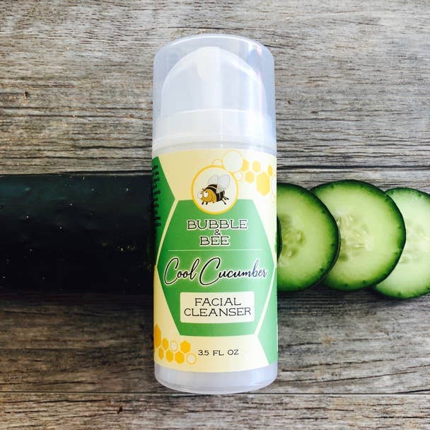Bubble & Bee Organic - Wholesale Facial Cleanser - Cool Cucumber Organic Facial Cleanser