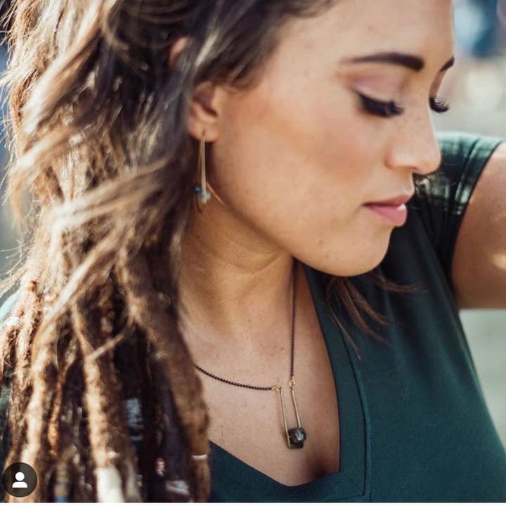 Cube Collection: Floating Sugarcube Necklace for wholesale by Santore Jewelry Company