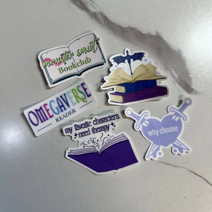 SAAV by Steamy Lit - Wholesale Sticker - Otherworldly Inspired4