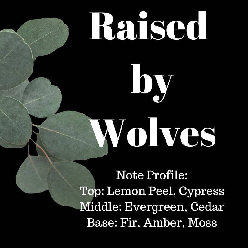 Kinfolk of Mine - Wholesale Travel Candles - Raised By Wolves 4oz Candle1