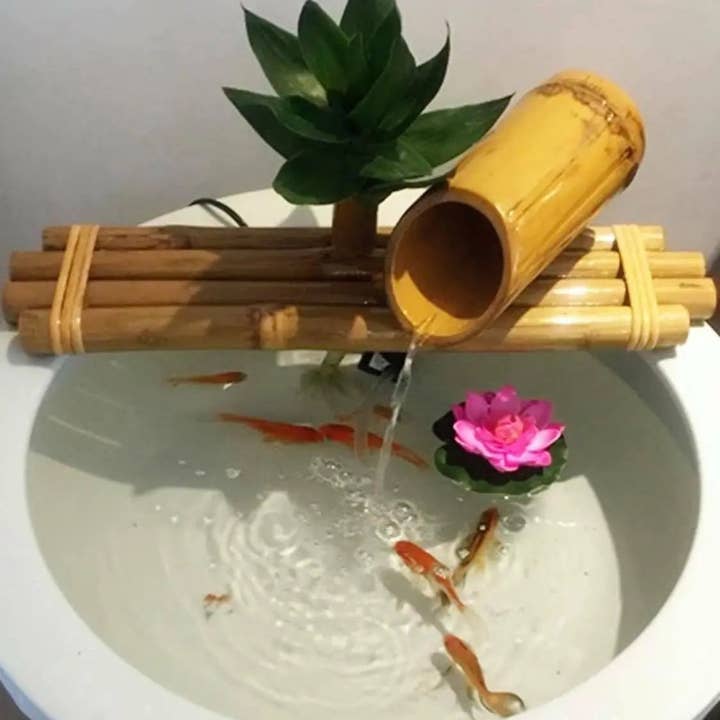 everythingbamboo - Wholesale Outdoor ornament/decor - Bamboo Water Fountain Water Feature Flowing Indoor Outdoor Garden Decoration9