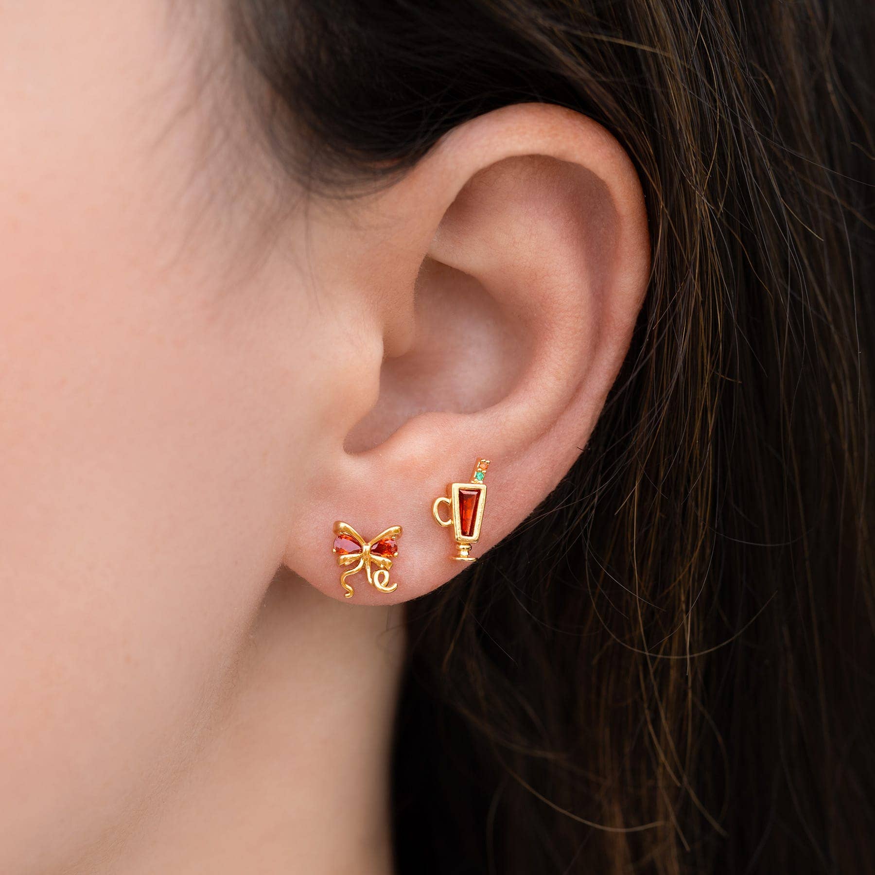 Girls Crew - Wholesale Jewelry Set - Tis the Season Stud Set1