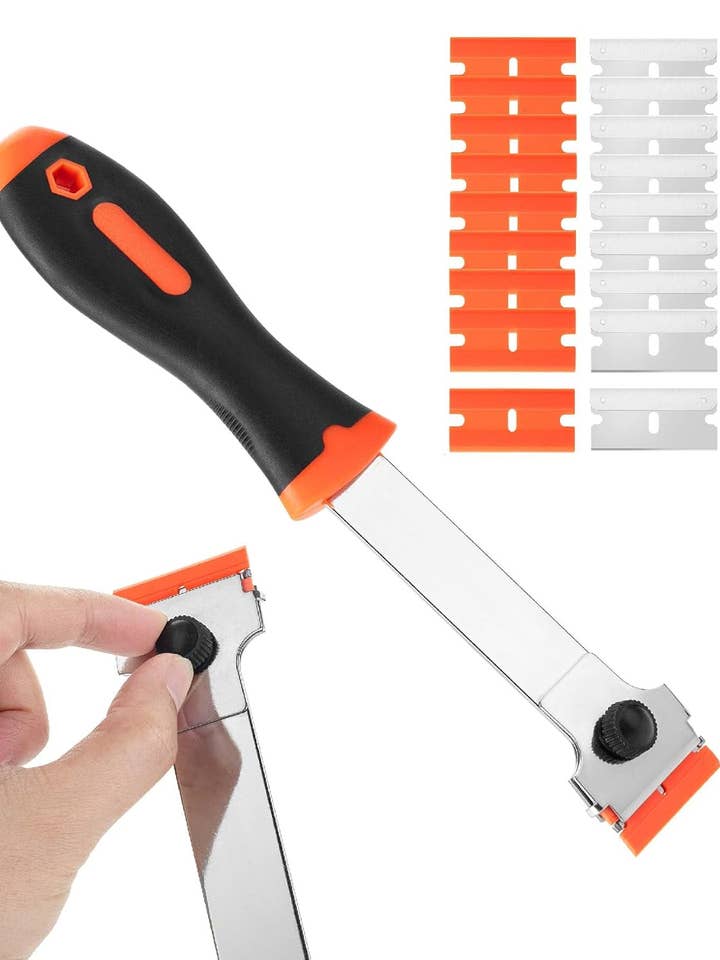 Bates - Raspador de Lâminas de Barbear com Cabo Longo por atacado de Bates Choice