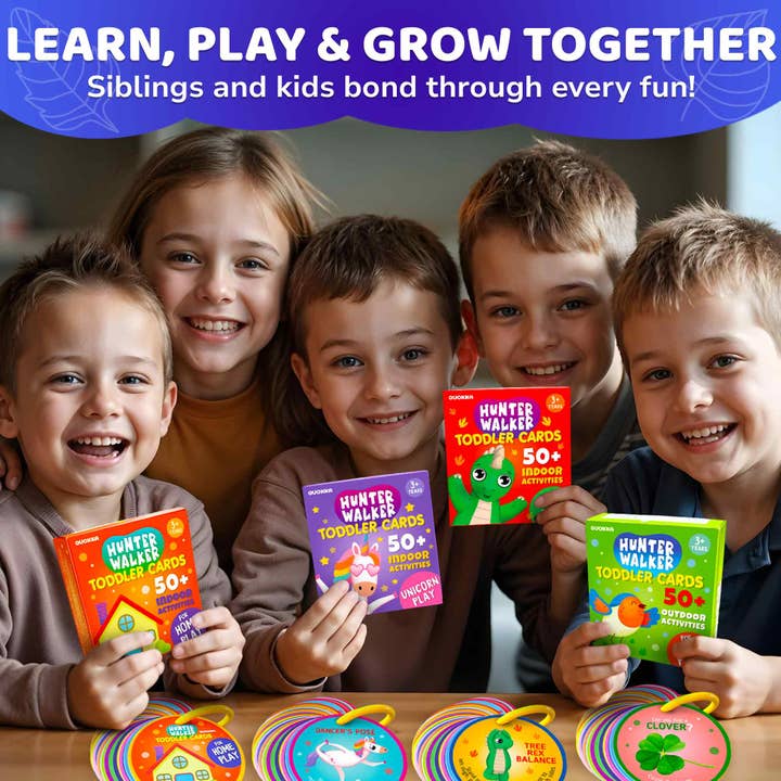 QUOKKA - Wholesale Card Game - Scavenger Hunt Game for Kids - 50 Cards Activities Outdoor5