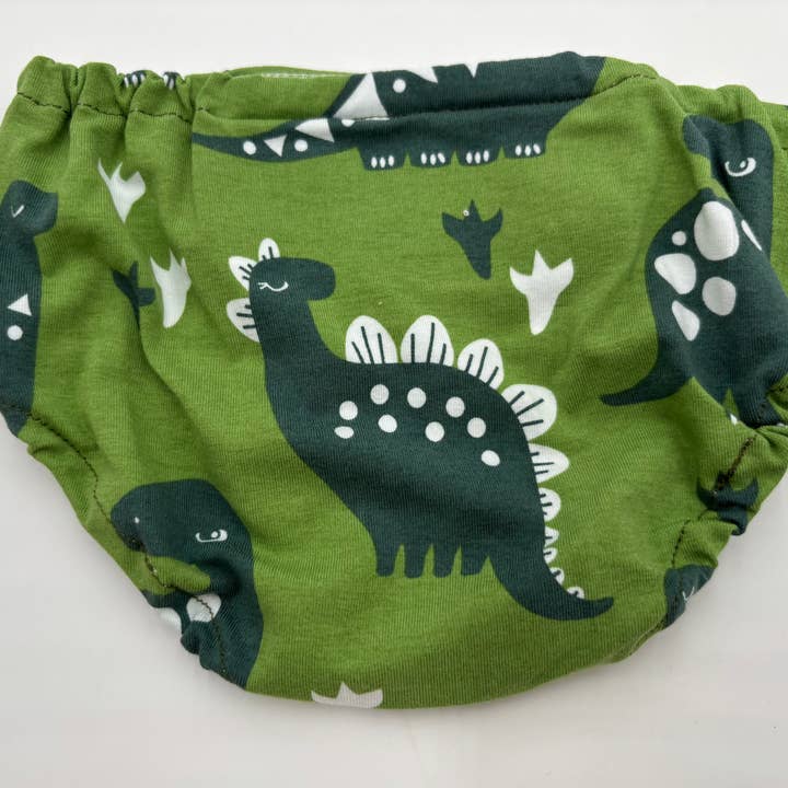 Ecopitchoun - Wholesale Underwear/Diaper Cover - Baby - BIO baby panties in blue, green, ochre, beige animal colors7