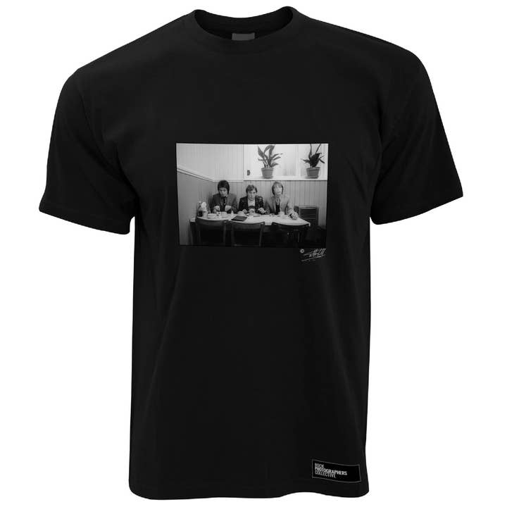 Camiseta masculina The Jam London 1978, tiro de café por atacado de Rock Photographers Collective