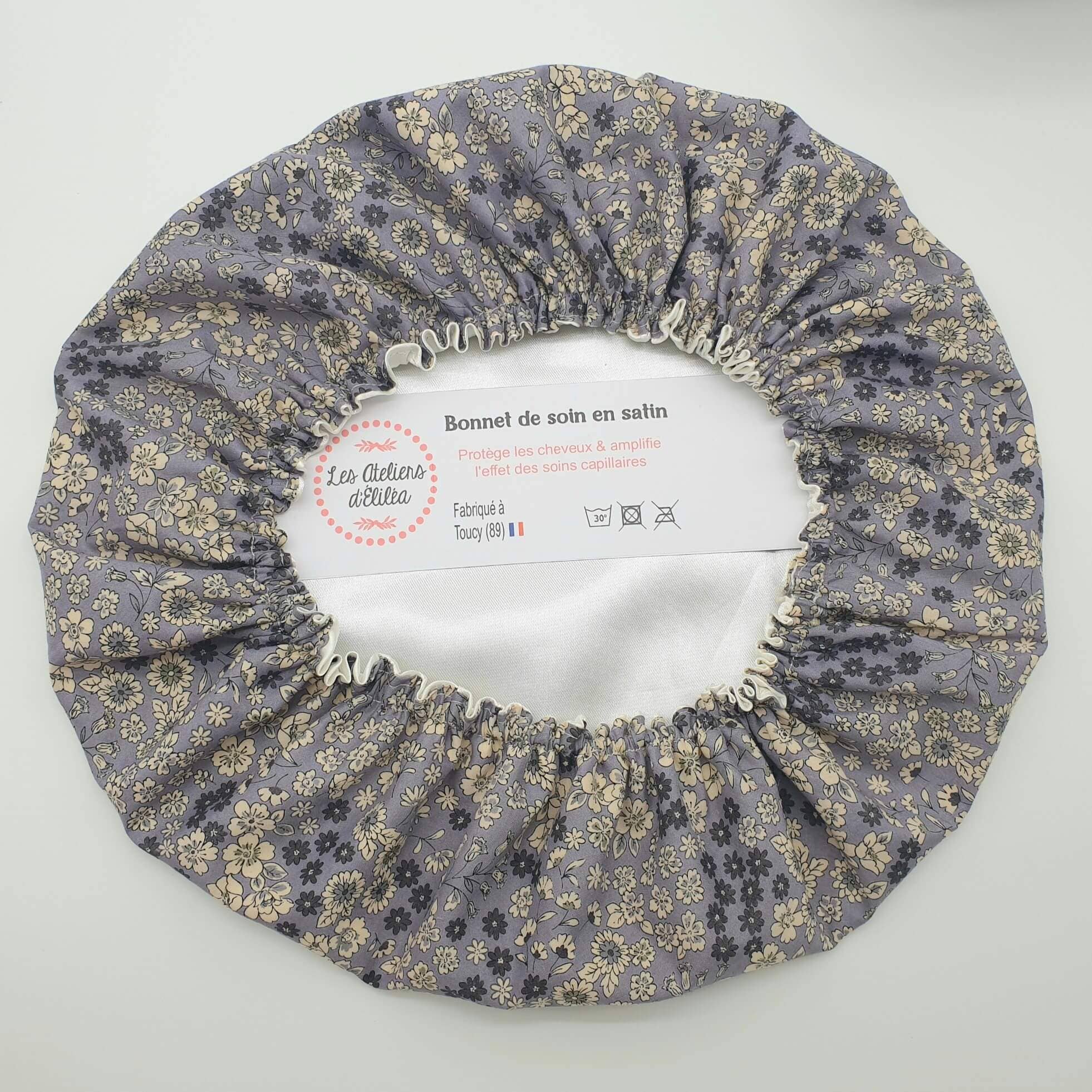 Les Ateliers d’Éliléa - Vente Base/primer de soins capillaires - Bonnet de soin capillaire en satin Adulte & Enfant9