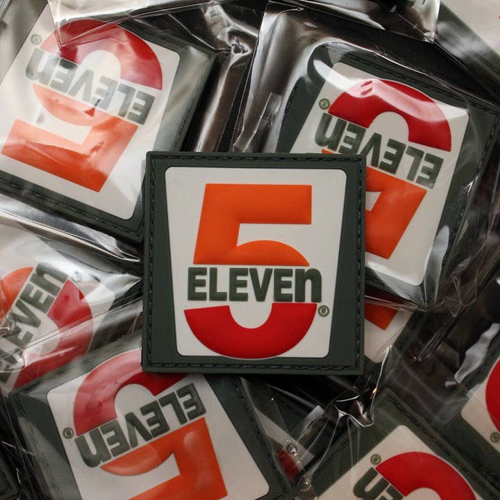 5 ELEVEN Morale Patch for wholesale by StickThisOn