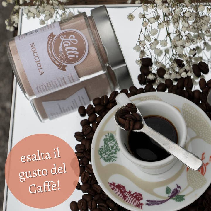 Lalli Zucchero - Wholesale Sugar/Sweetener - Hazelnut flavored sugar 85g1