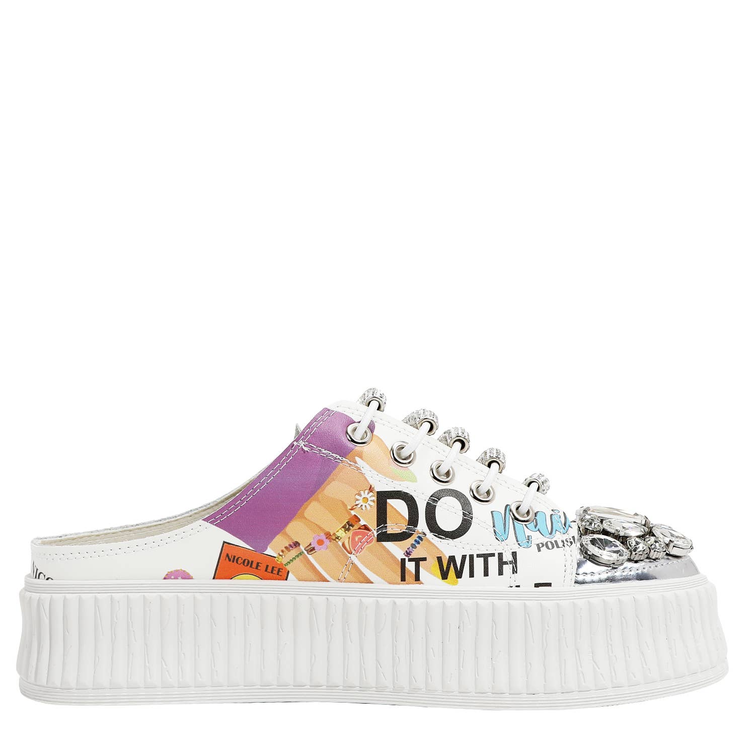 Nicole Lee USA - Wholesale Lifestyle Sneakers - Women's - MULE PLATFORM SNEAKERS17