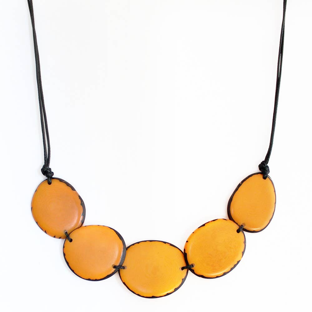 Muichic Natural Jewelry – Großhandel Perlenkette – Chips Tagua Halskette, handgefertigt, Fairtrade, leicht6