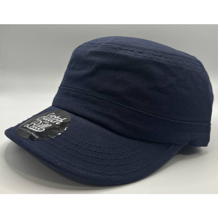 Stitch & Bill Hats - Wholesale Baseball Cap - Unisex - Trendy Military Cadet Cap Women Men 100% Cotton Adjustable5