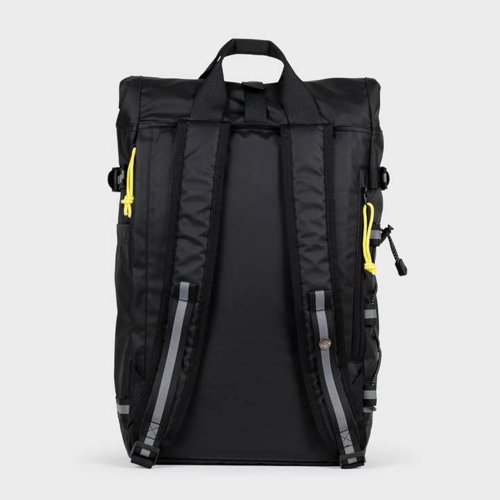 BILLYBELT - Wholesale Backpack - Unisex - Roll-top waterproof backpack - Black6