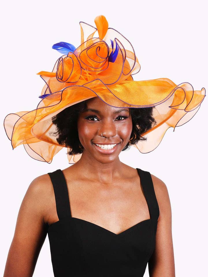 ORGANZA DA TÈ KENTUCKY DERBY CHURCH HTO2596 per la vendita all'ingrosso da parte di anbfashion