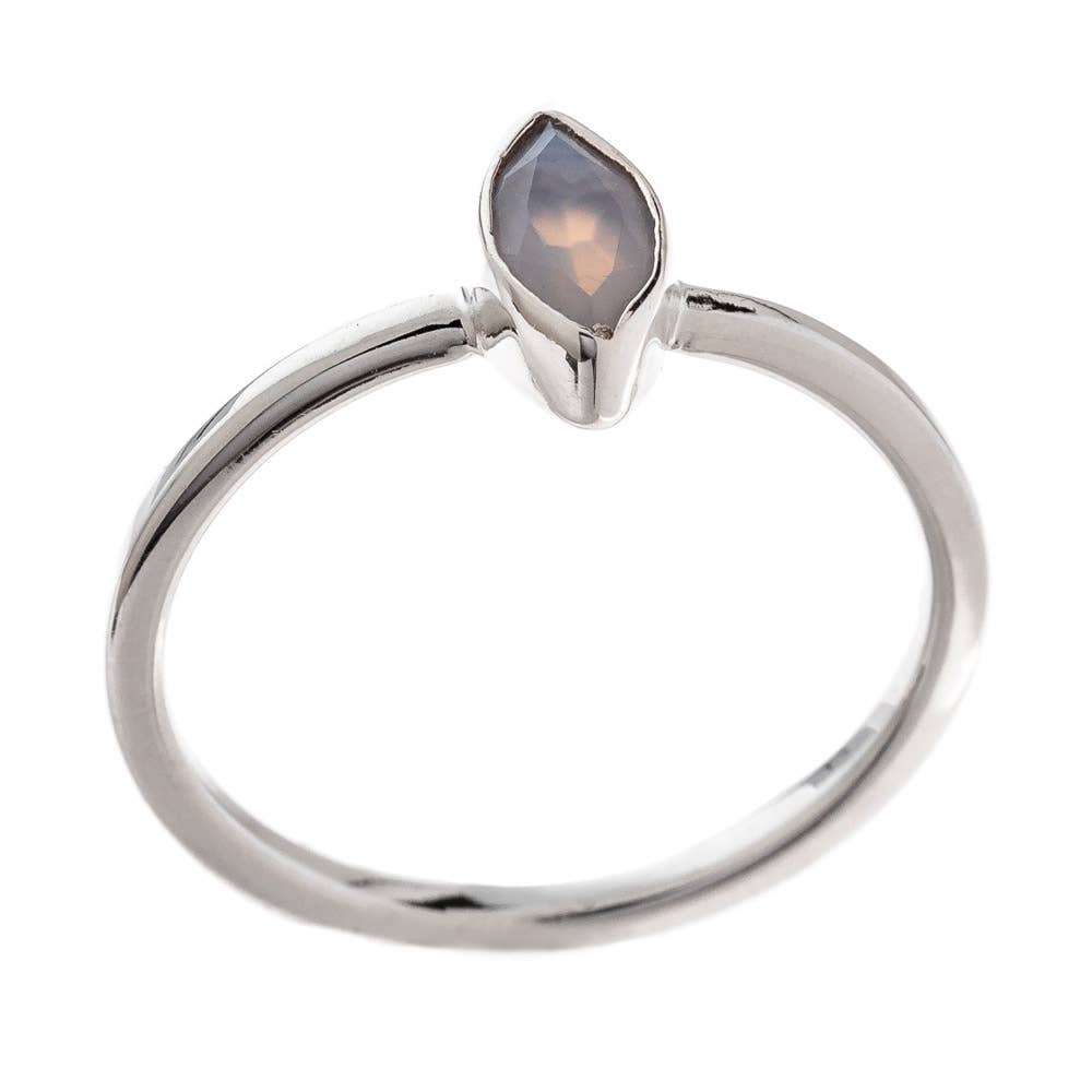 Trades by Haim Shahar - Wholesale Single Stone/Solitaire Ring - Smoky Topaz Ring0