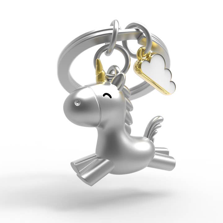 Anew International Corp. - Wholesale Keychain - Women's - FLYING UNICORN KEYRING