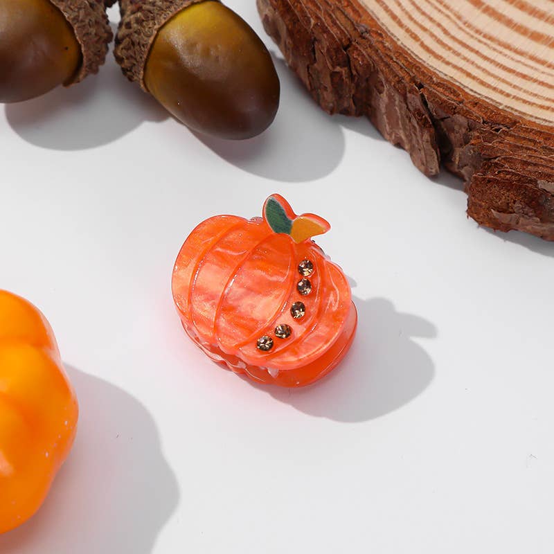 SoapElenGlen – wholesale Hårklämma - Dam – Roliga Halloween-serien Acetat Mini Hårklämmor2