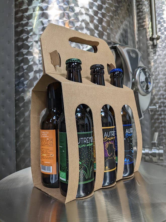 Brasserie Autrement - Wholesale Beer - Six-pack suitcase to give away - 6 33cl organic beers2