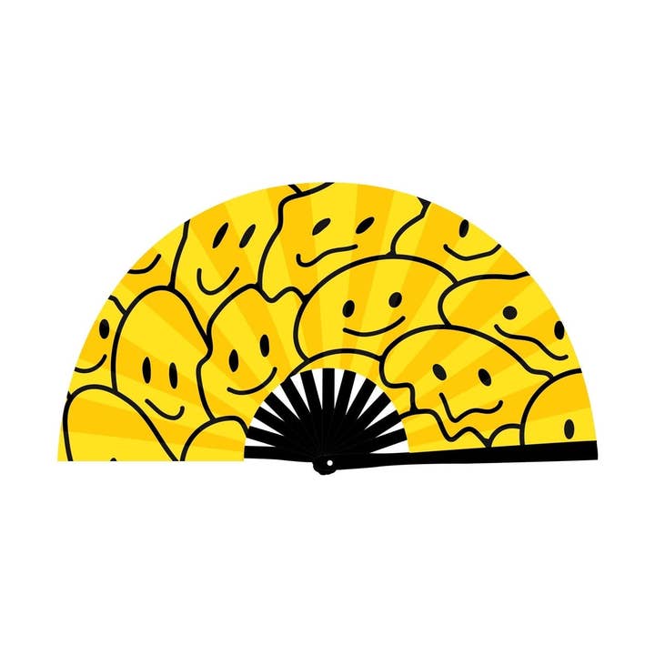 XL blæser med smileyprint for engroshandel hos Fantastico Fans UK Limited