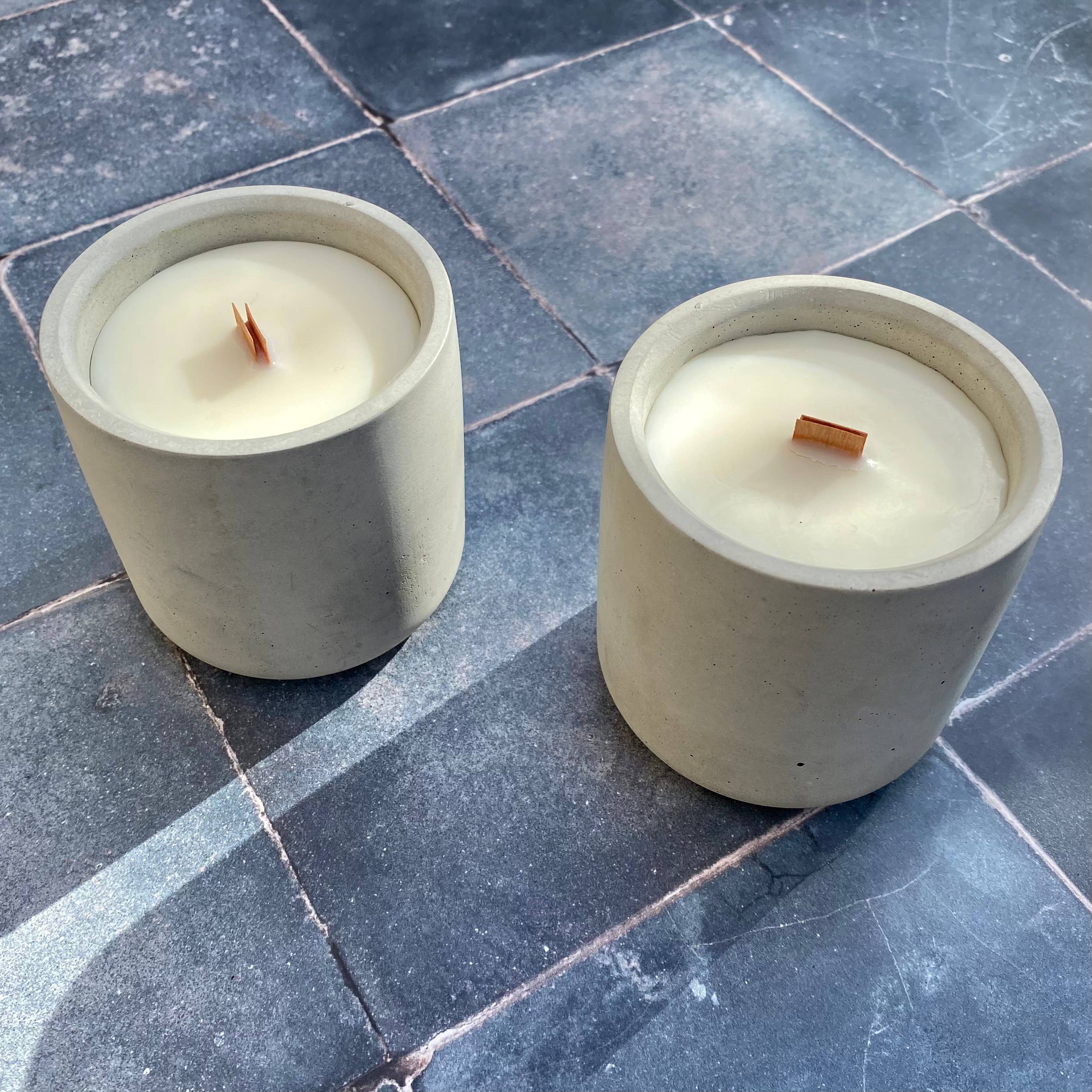Concretely Co – wholesale Jar/filled candle – Concrete Container Candle5