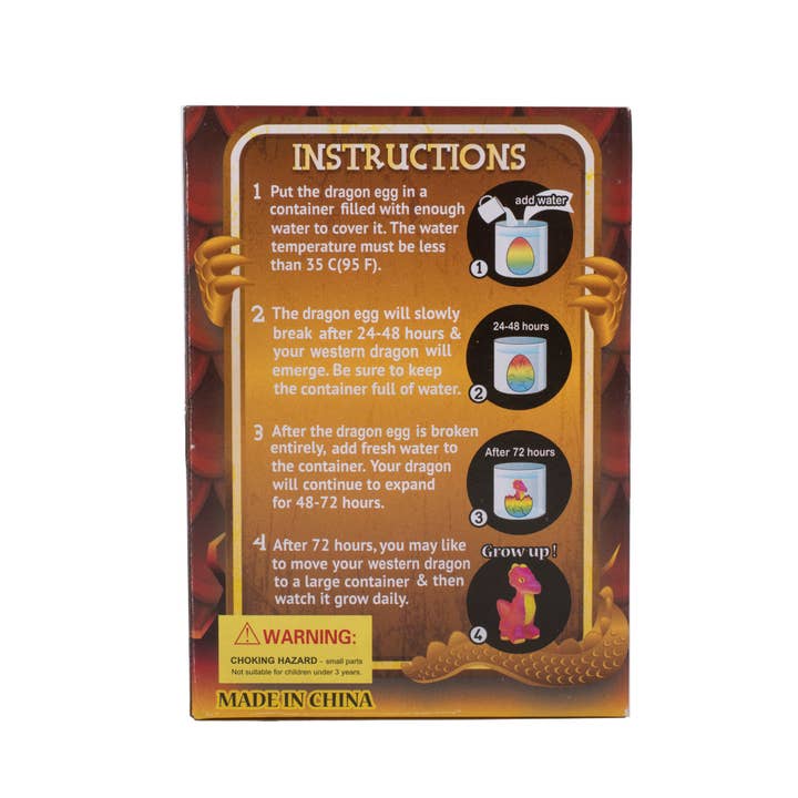 EAST AVENUE - Wholesale Toy Set - Kids - Black Hatching Dragon Egg Toy 3 Pack3