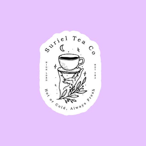 Shadows of Sunshine - Wholesale Sticker - Suriel Tea Co Velaris Bookish Sticker