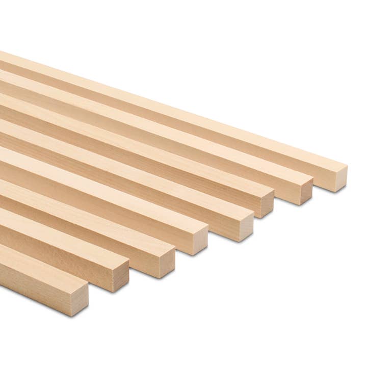 Woodpeckers Crafts - Wholesale DIY Craft Kit - Square Wooden Dowels14