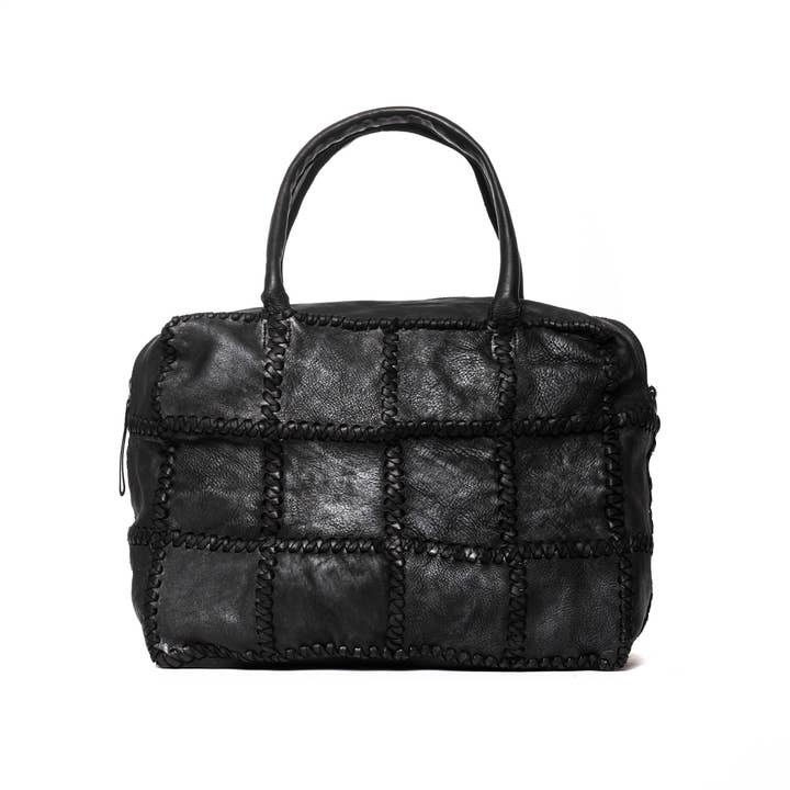 Civico 93-Pulicati - Venta al por mayor Bolsa de asa- Mujer - Bolso de cuero Emily, bolso de mano hecho en Italia