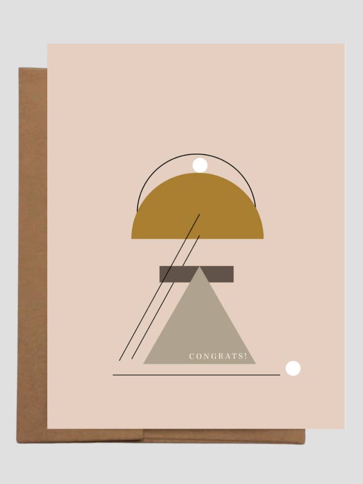 Carte de vœux de félicitations pour la vente par Nirie