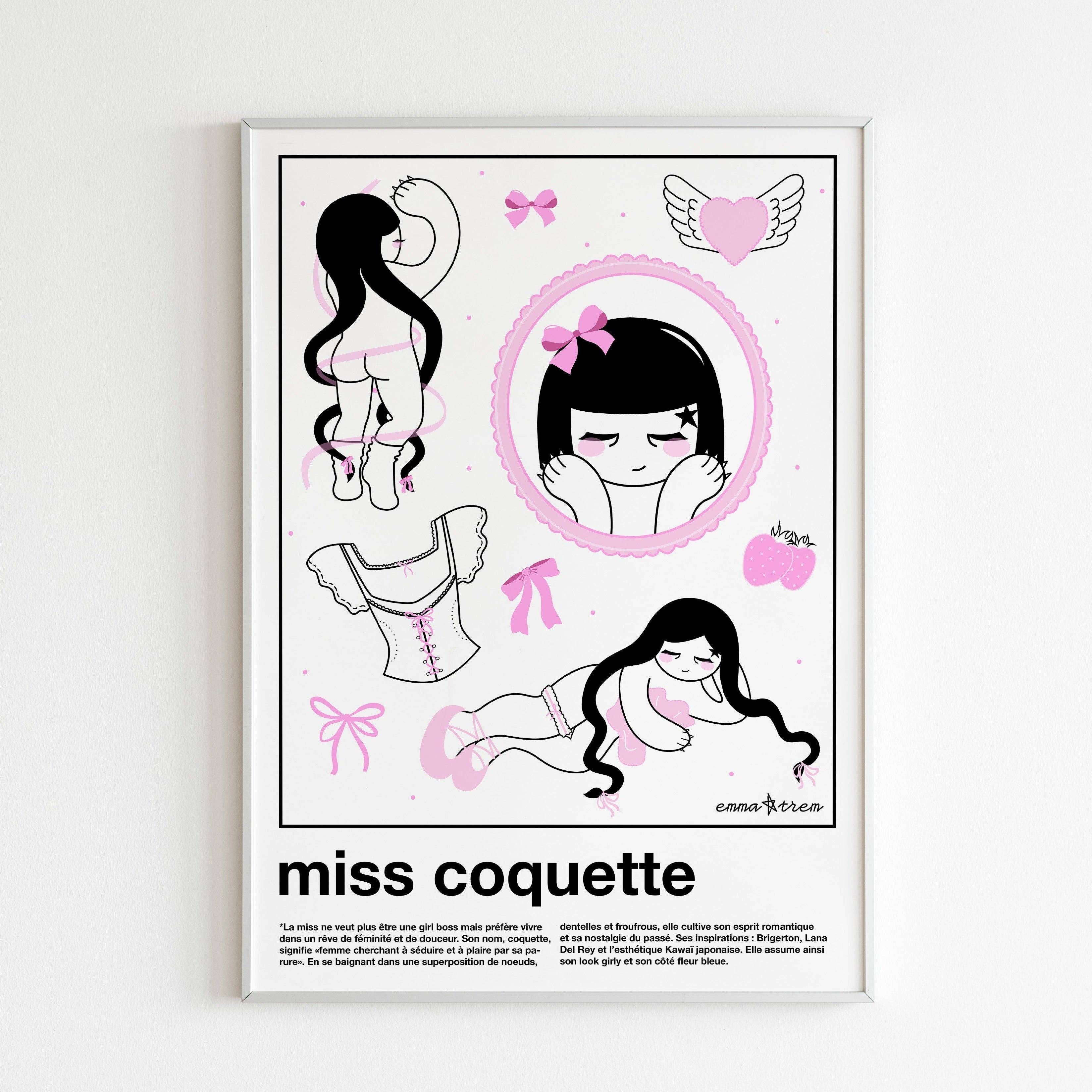 Emma Trem - Wholesale Poster - Poster - Miss Coquette1