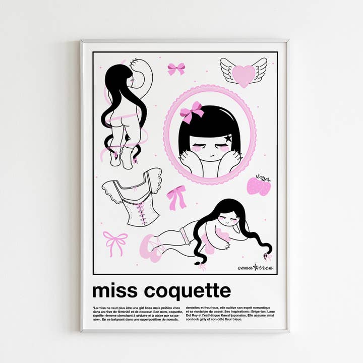 Emma Trem - Wholesale Poster - Poster - Miss Coquette1