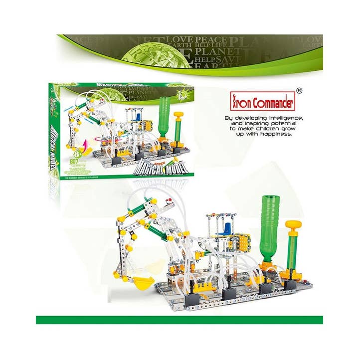 BestPysanky - Wholesale Building set – Child - Functioning Claw with Air Pressure Construction Model Kit (807 Pieces)4