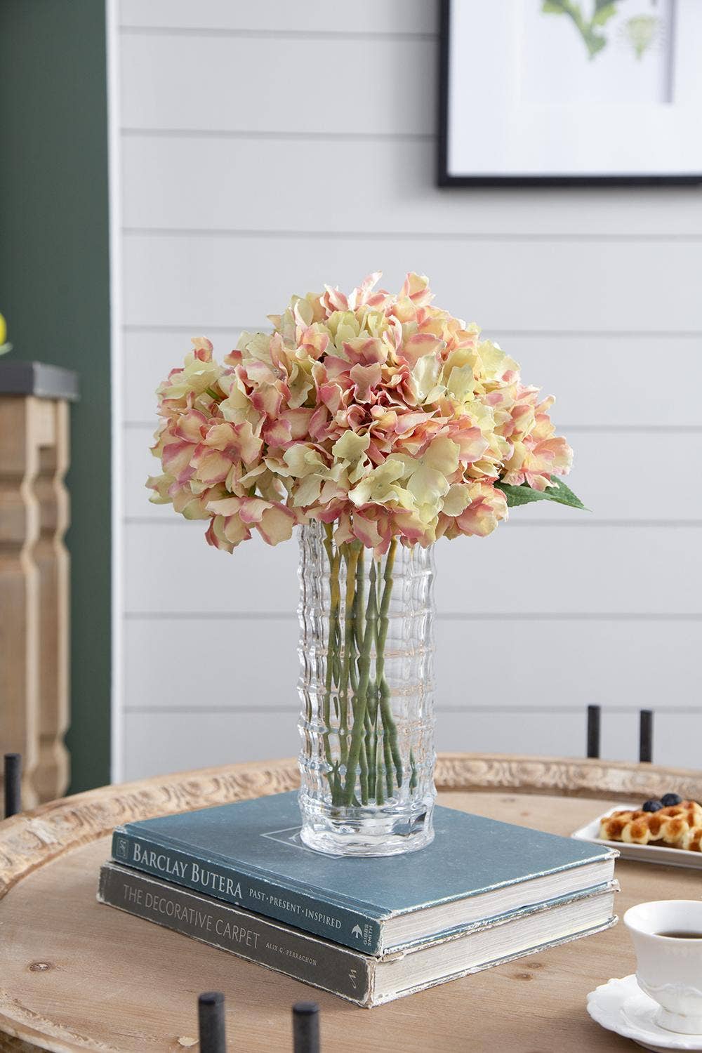 A&B Home Group Inc. - Wholesale Artificial Flowers - Almost Real 14" Hydrangea - Blush7