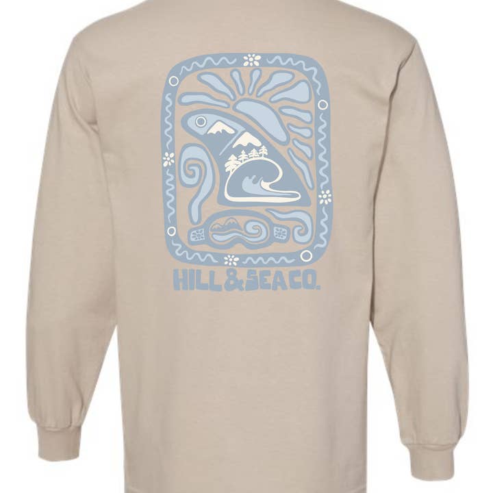 Série Artiste I Manche Longue Sable pour la vente par Hill and Sea Co.