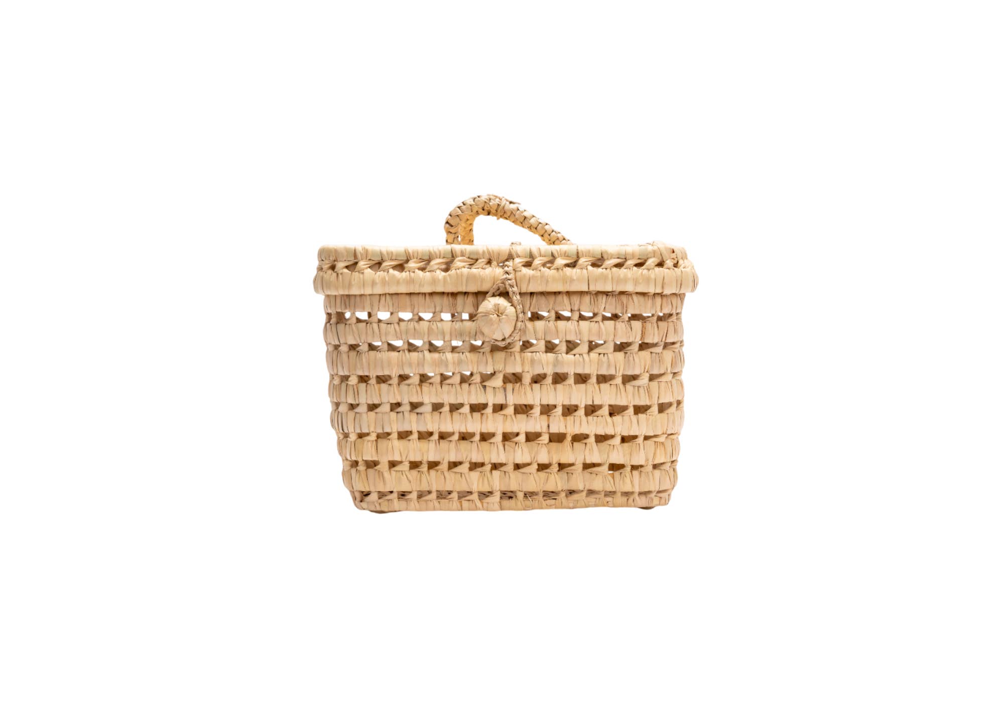 ZocoChic - Wholesale Basket - Moroccan palm storage basket 30cm and 20cm, wicker.