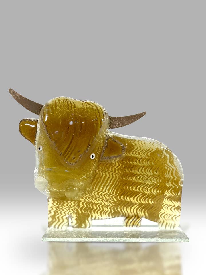 Vache Highland - 3083-25 pour la vente par Nobile Glassware Ltd.