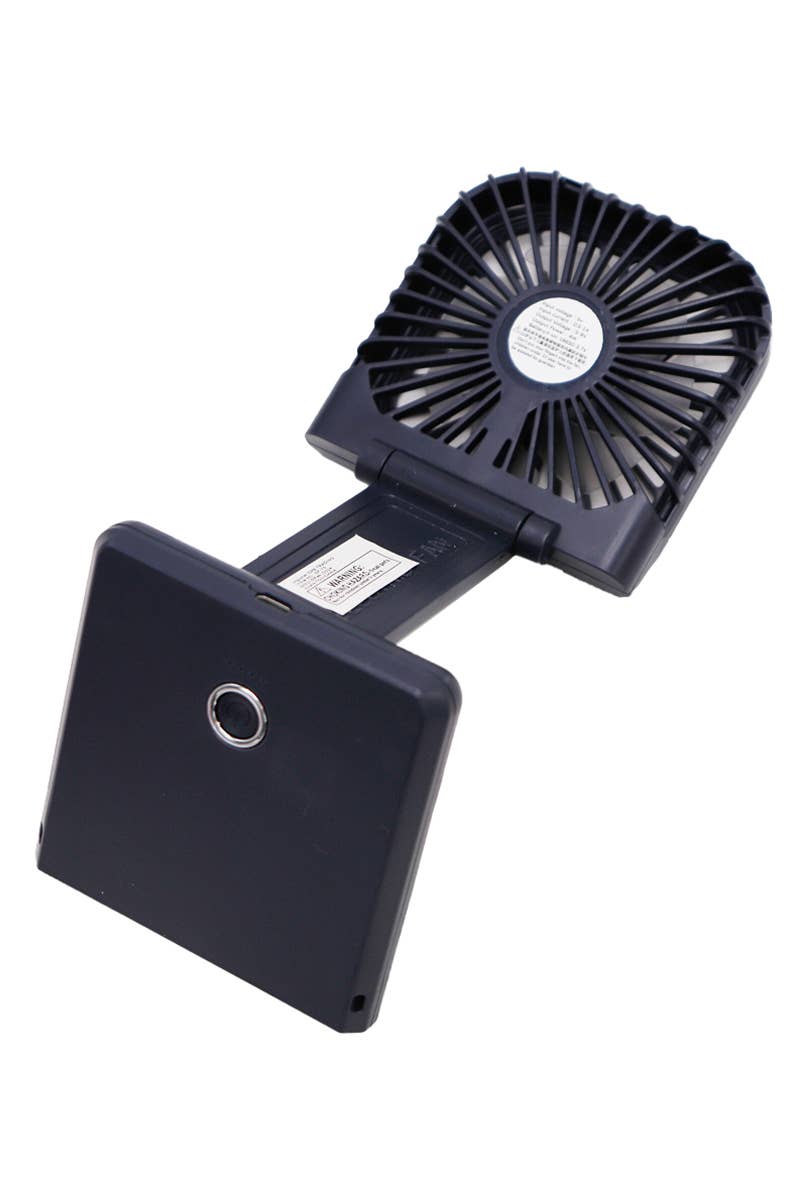 Cap Zone - Vente Ventilateur électrique portatif - Ventilateur électrique portable pliable avec support téléphone5
