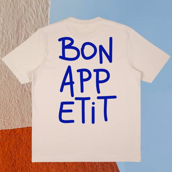 RAIZ - Wholesale Screen Printed T-Shirt - Unisex - BON APPÉTIT T-SHIRT1
