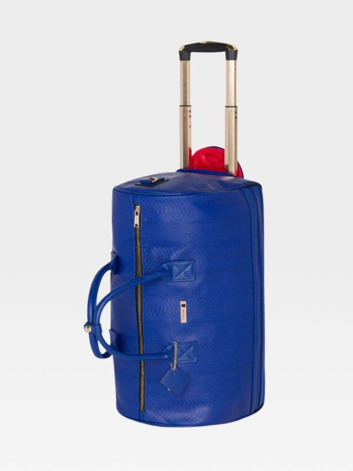 Borsone con ruote Apollo 1 in blu reale per la vendita all'ingrosso da parte di Tote&Carry