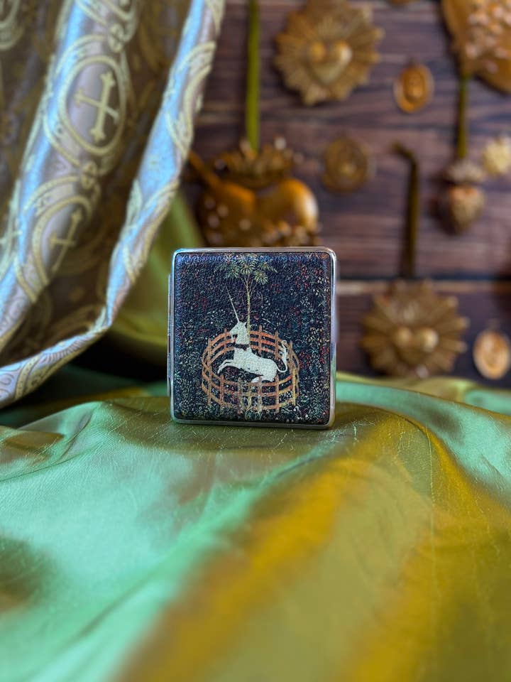 Medieval Tapestry Cig Case for wholesale by A Shop of Things