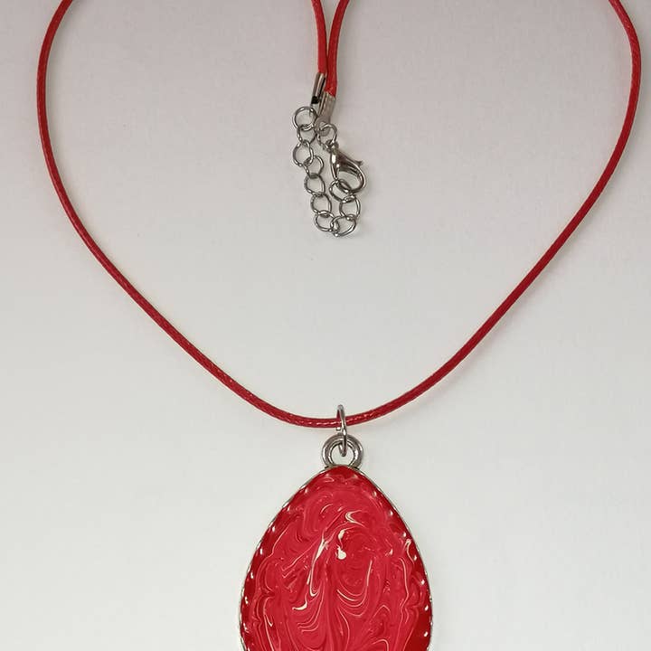 Red white adornment for wholesale by Blue Moon Bijoux