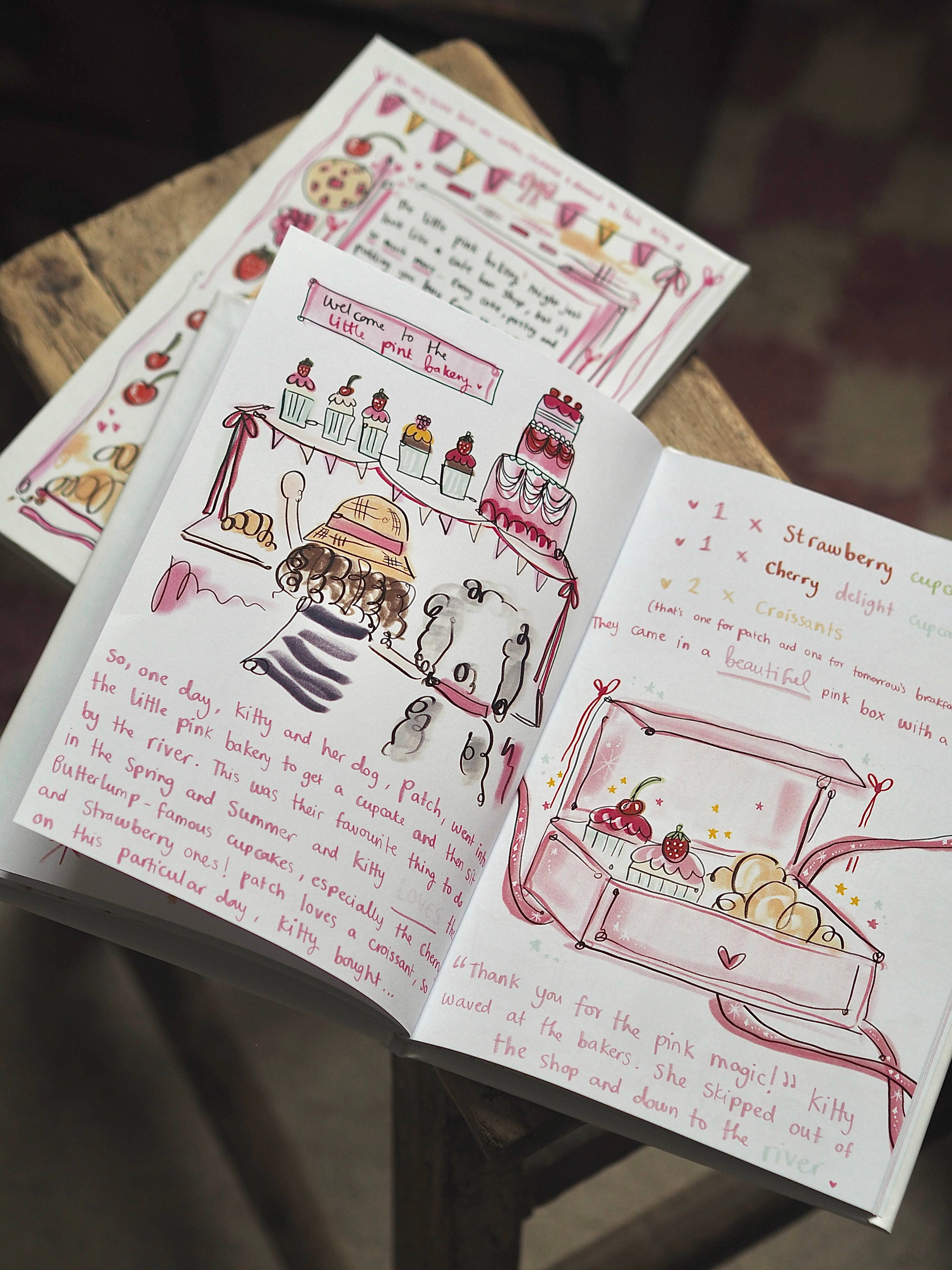 Made by Leah – wholesale Pre-school book (3–5) – ‘The Little Pink Bakery’ Children’s Book11