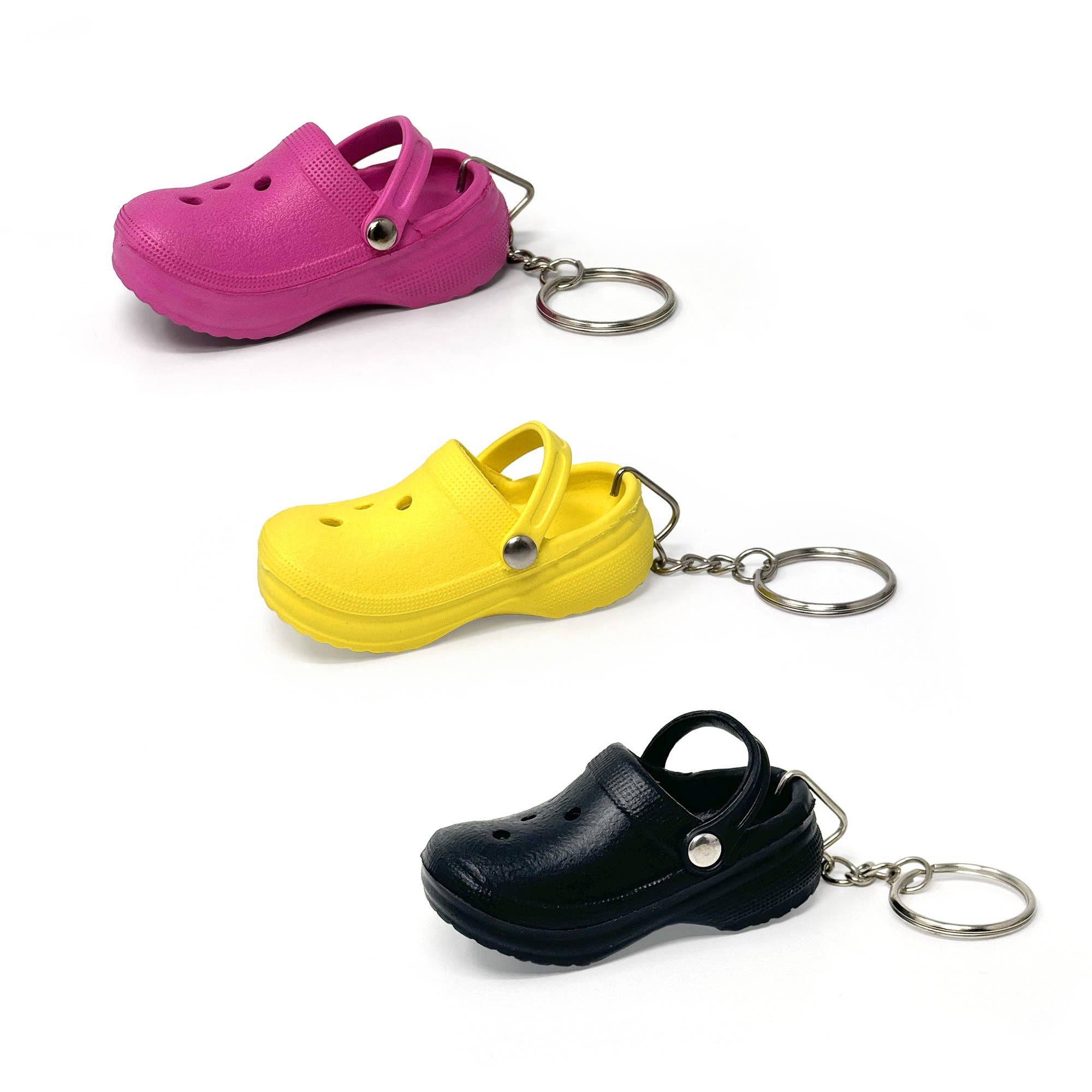 Rainbow Unicorn Birthday Surprise - Wholesale Keychain - Unisex - Mini Rubber Clog Keychain – Cute Croc-Inspired Charm6