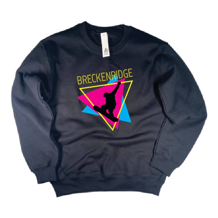 Sweatshirt de snowboard rétro - Personnalisable pour la vente par and - ashley nicole designs