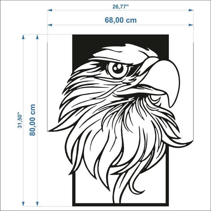benjashop – wholesale Wall Accent – Eagle Metal Wall Art Decor7